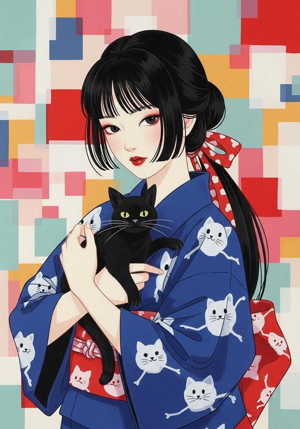 竹久夢二「黒船屋」へのオマージュ