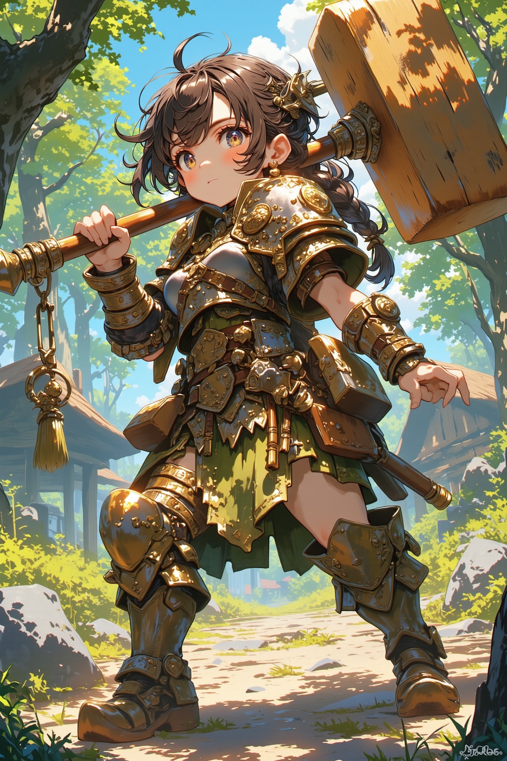 ドワーフの戦士さん