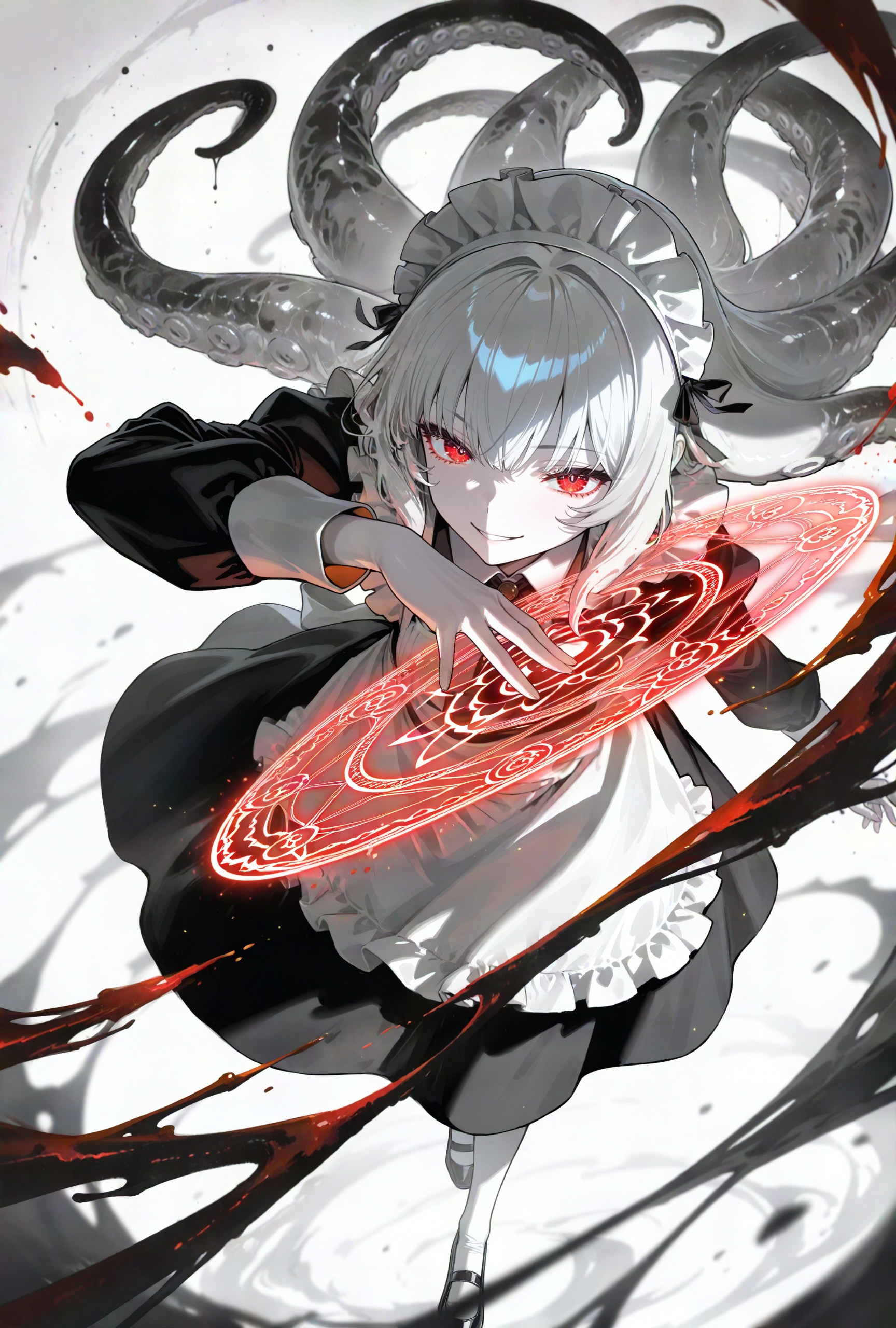 Monster Maid (Tentacles) | の人気AIイラスト・グラビア