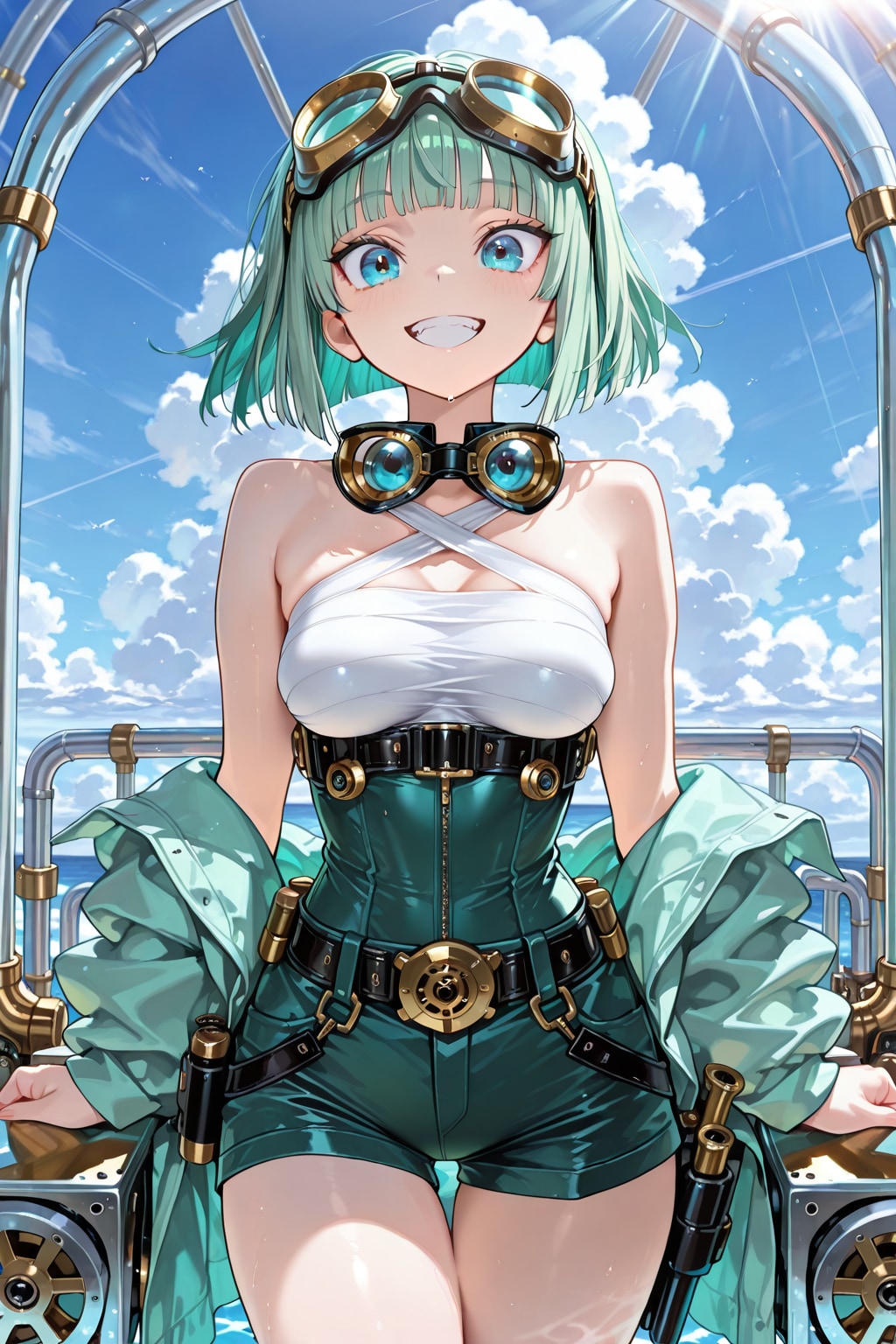 いい風💛 | の人気AIイラスト・グラビア