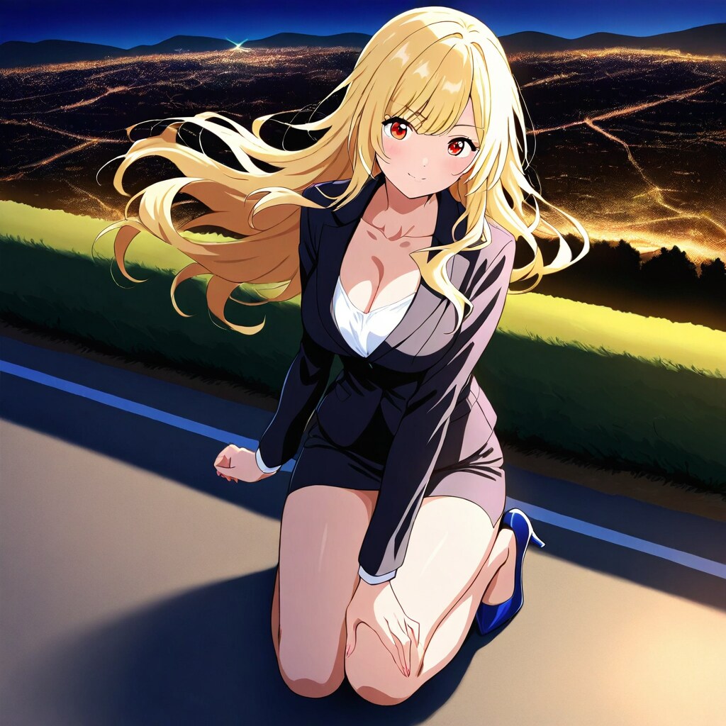 夜景3 | の人気AIイラスト・グラビア