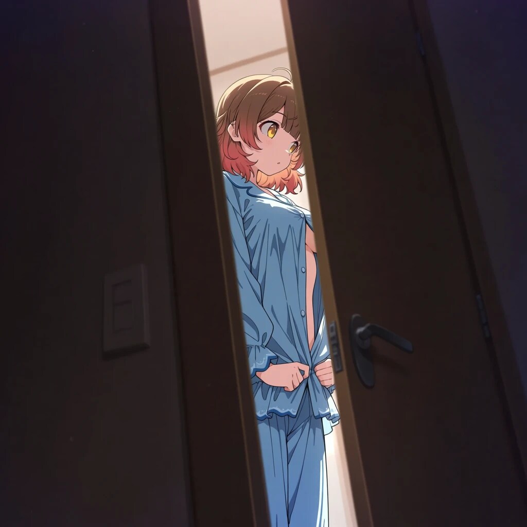着替え覗き見
