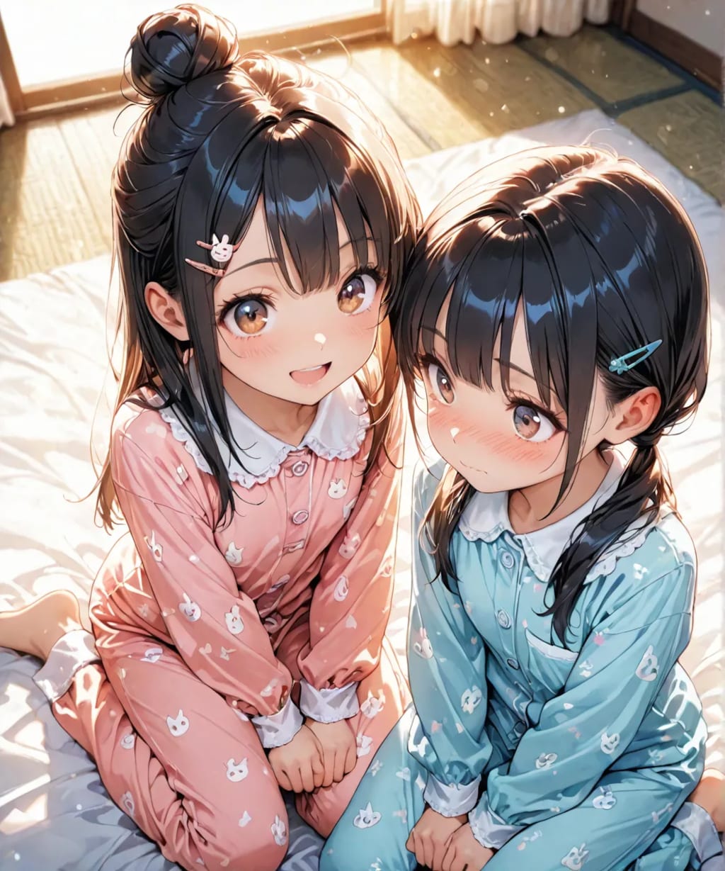 ちびっ子達のお泊まり会😊