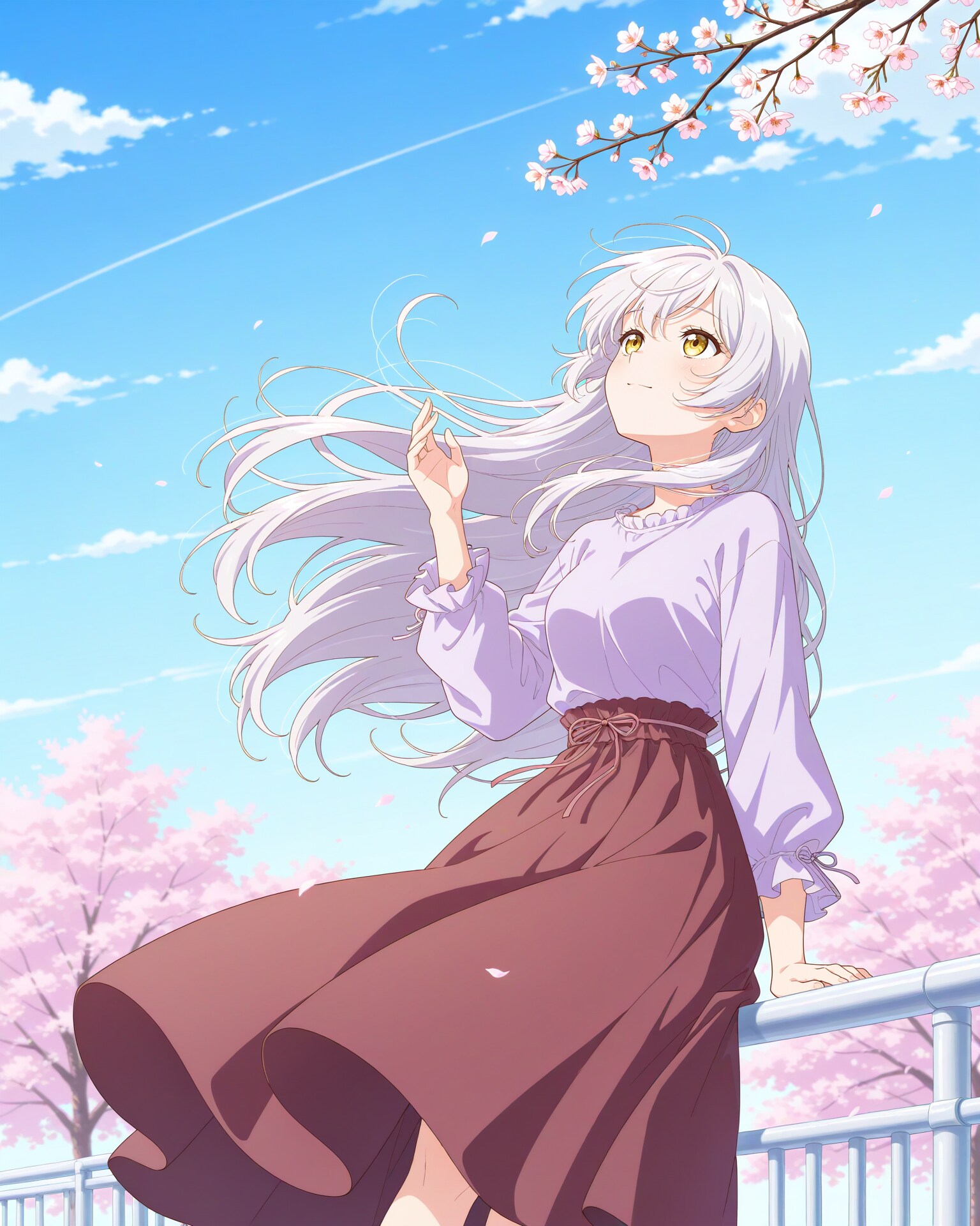春服でお出かけ