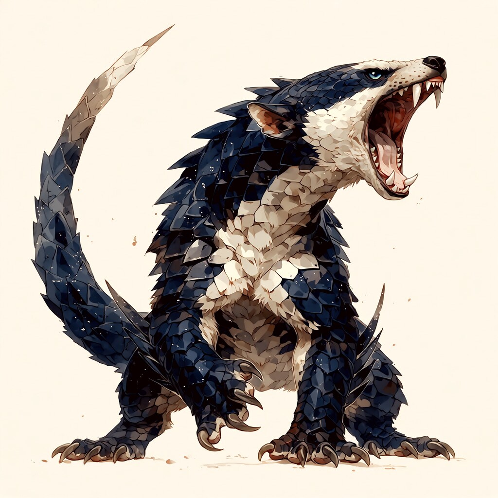 鱗甲獣ハクセンガ