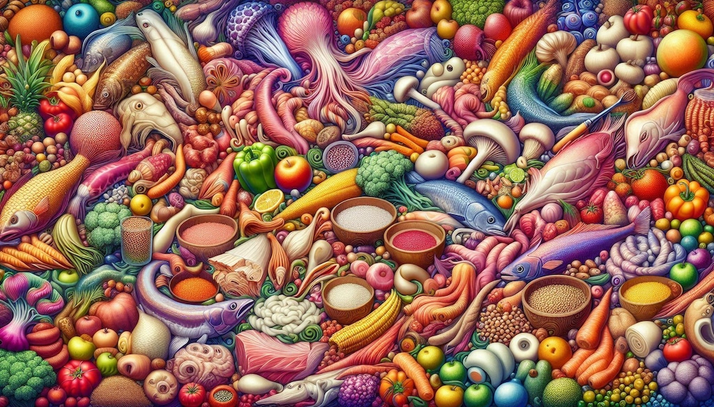 未知の食材の世界