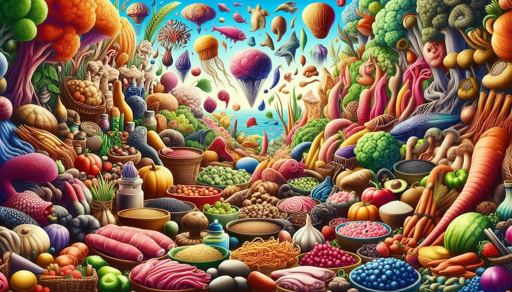 未知の食材の世界