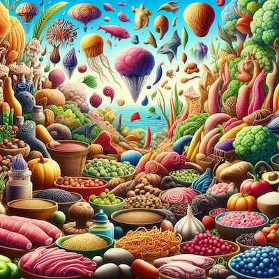 未知の食材の世界