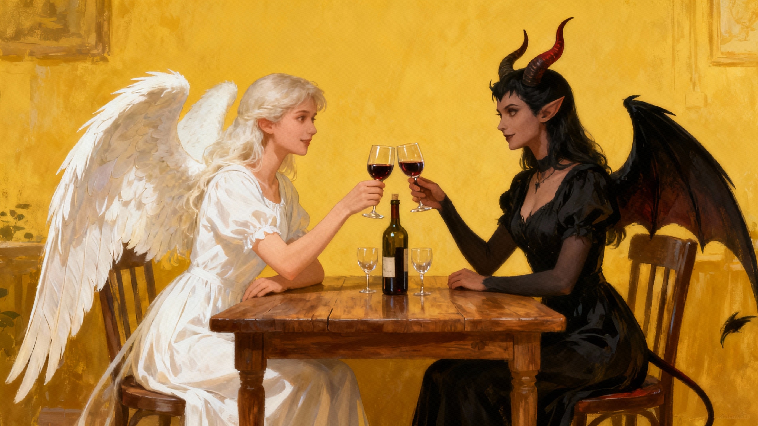 飲み友達 | の人気AIイラスト・グラビア