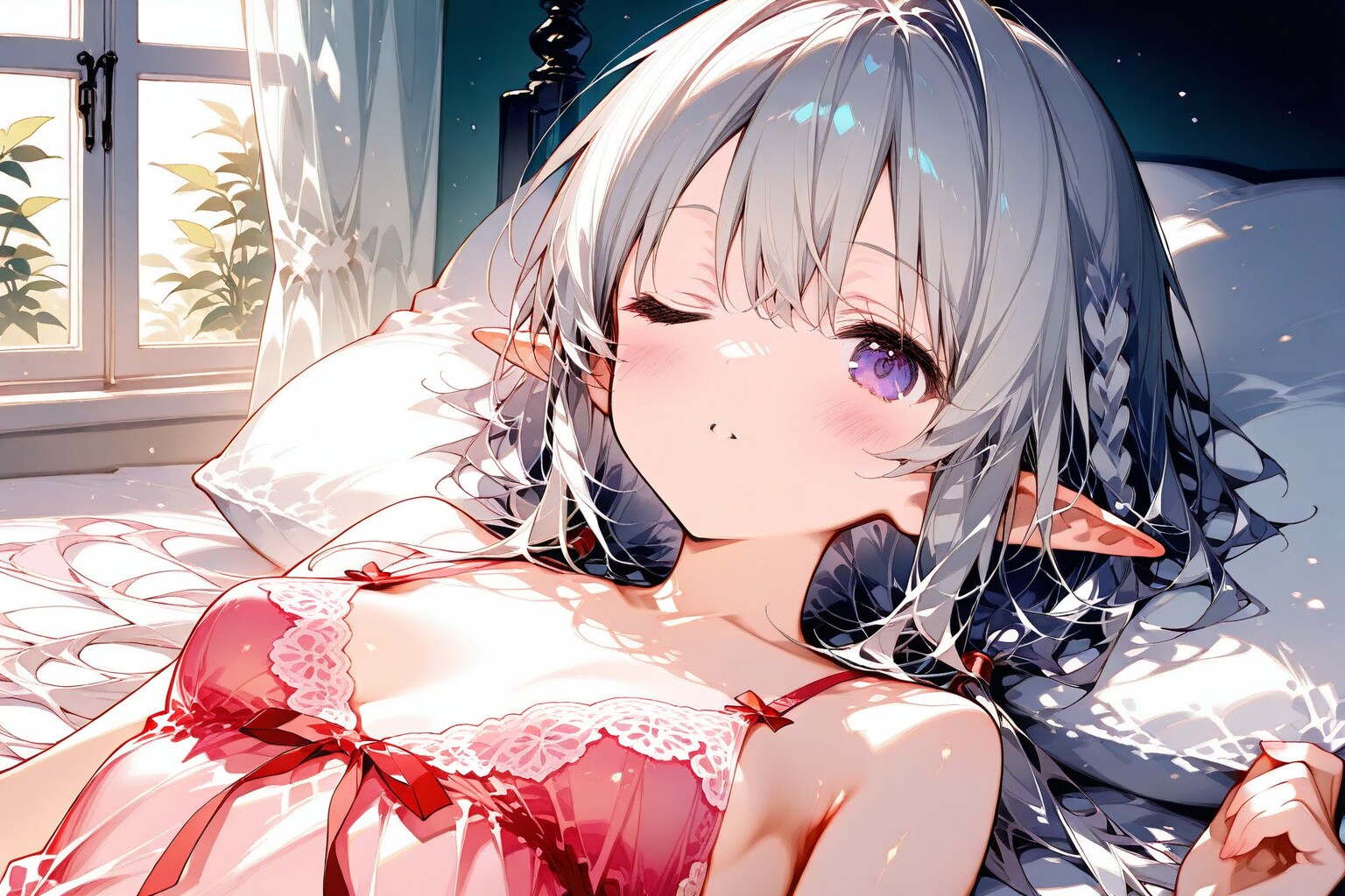 寝起き