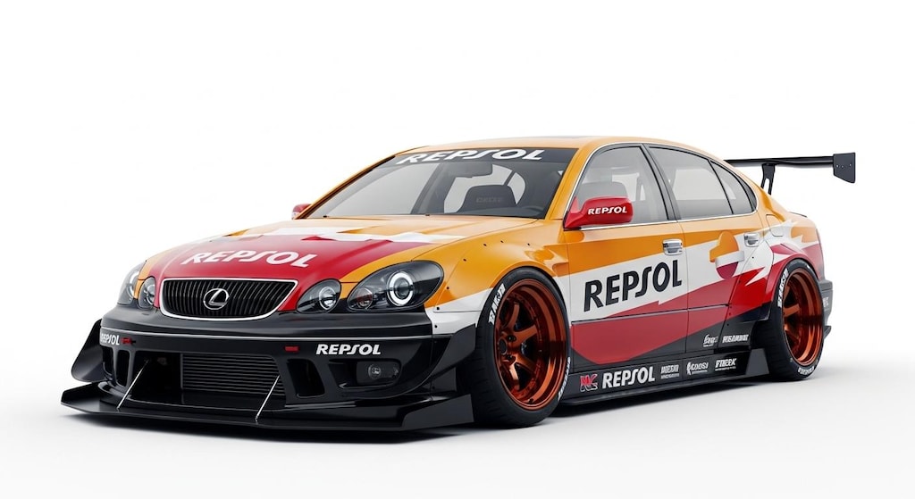 レプソルGS430レーシングカー