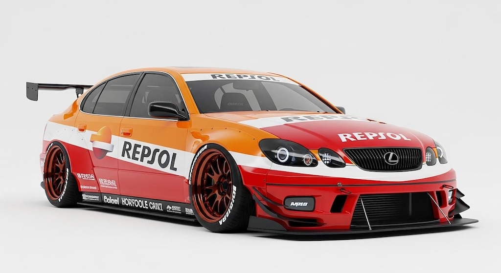 レプソルGS430レーシングカー
