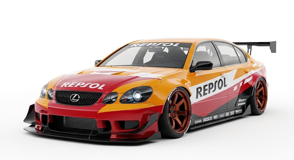 レプソルGS430レーシングカー