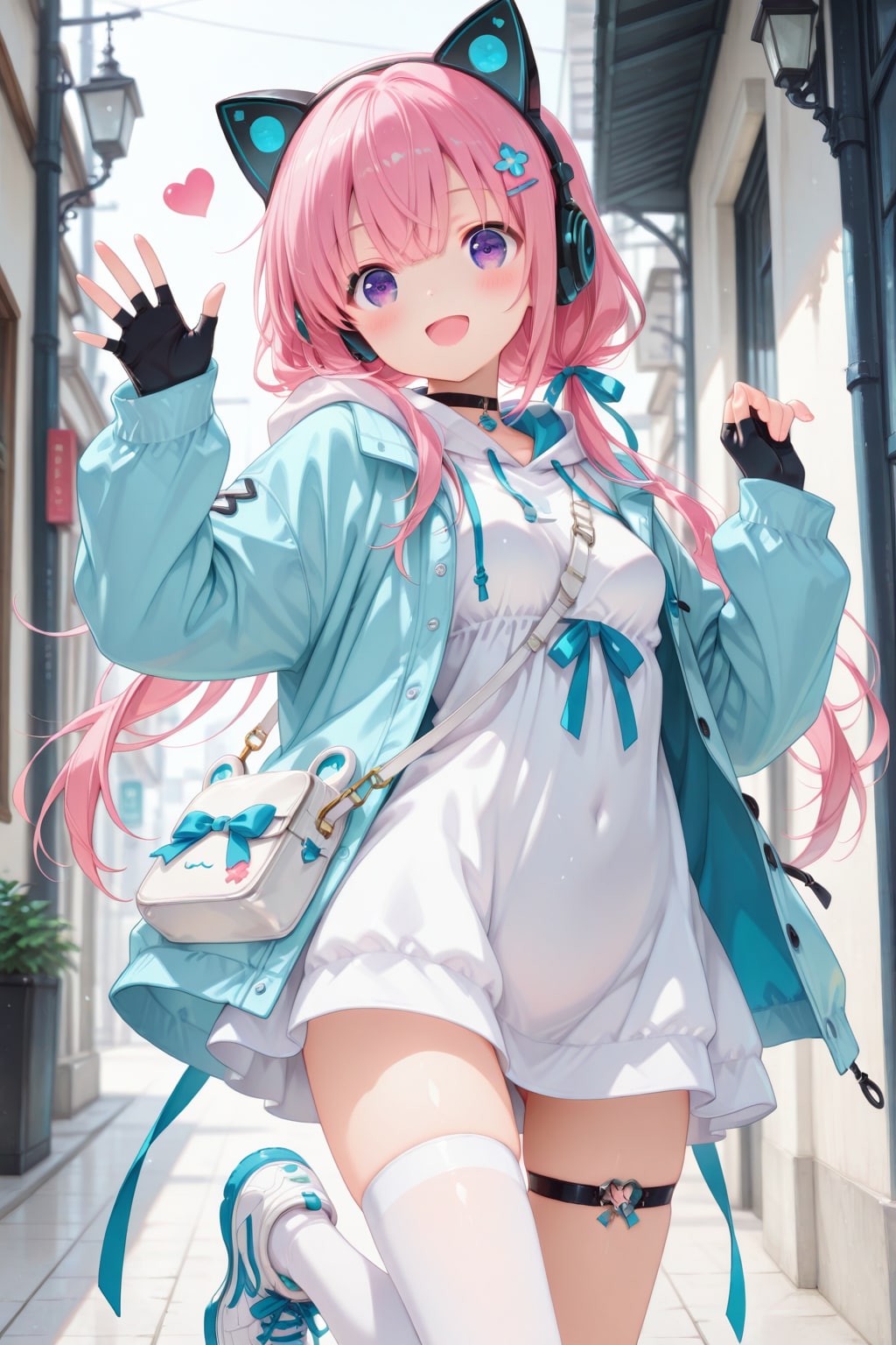 あざと可愛いゲーマースタイルな桃香（PARAL Edition） | の人気AIイラスト・グラビア