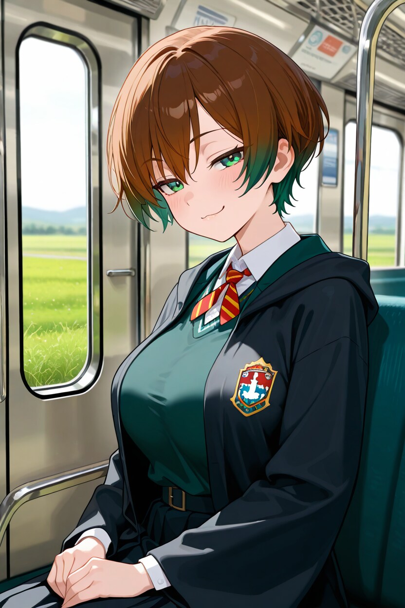 441 魔法学校に行こうとするボーイッシュ