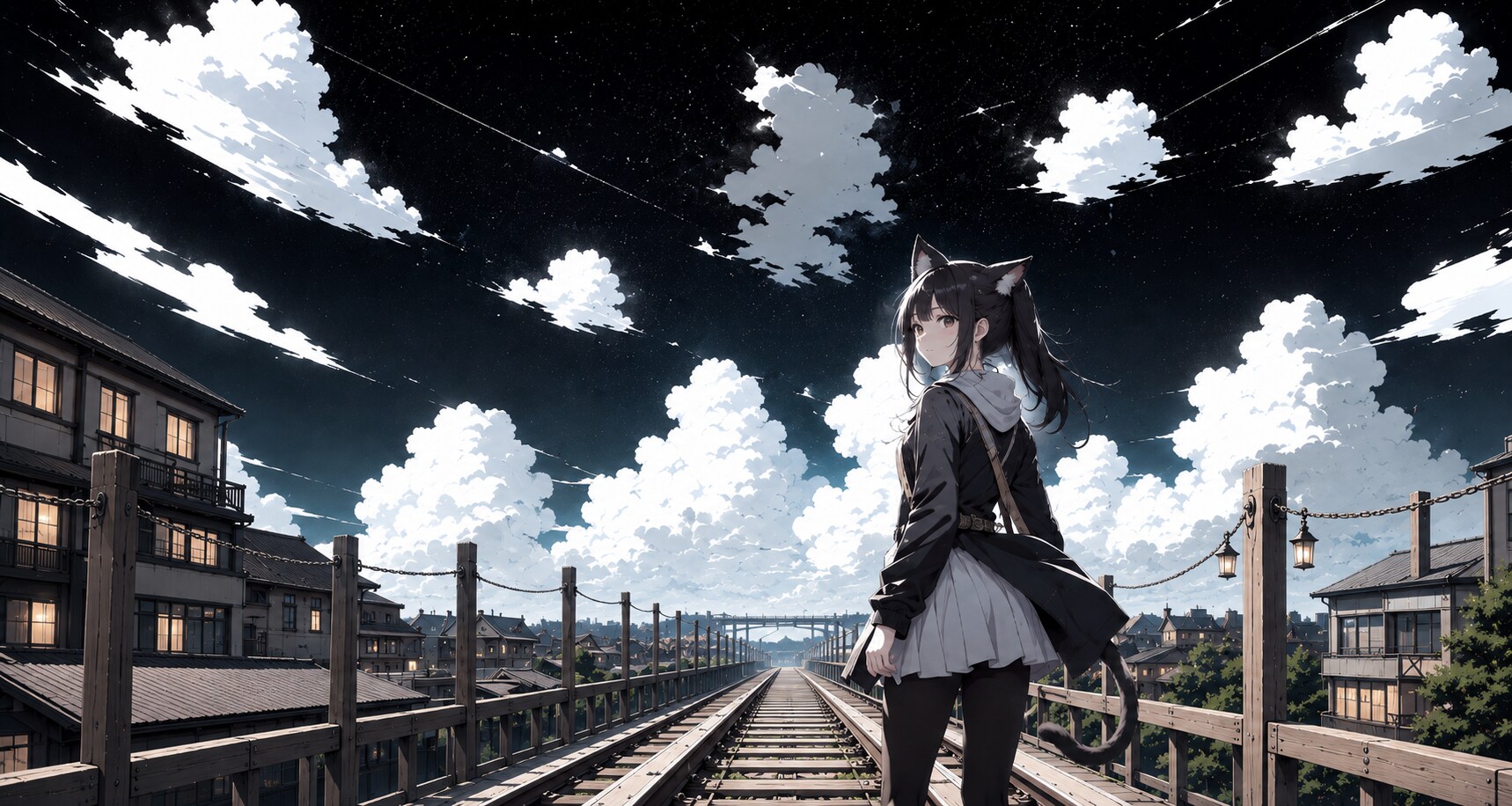 街と少女28' | の人気AIイラスト・グラビア