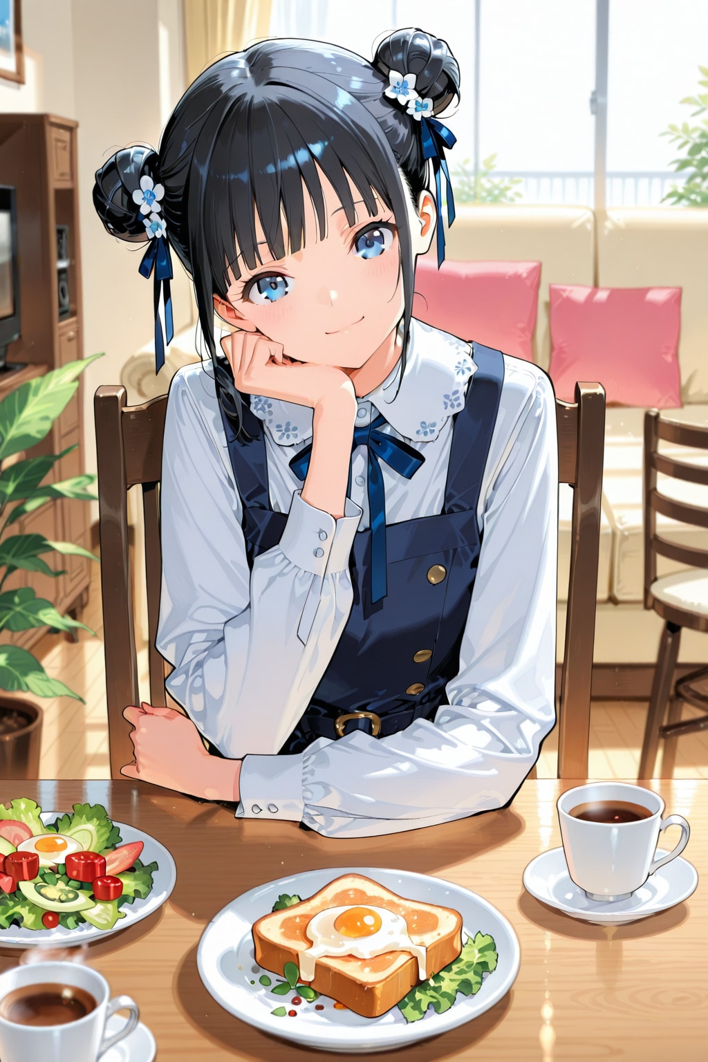 おだんごちゃん🍡✨と朝ごはん🍚✨　3/23