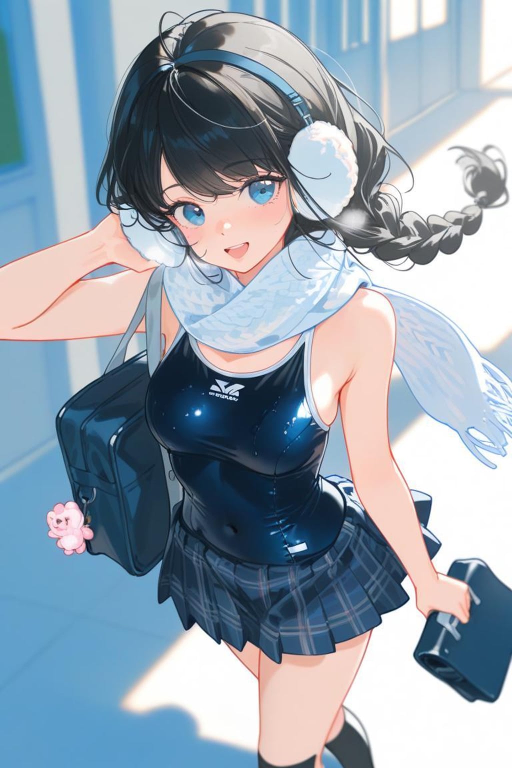 スク水露出(上段)