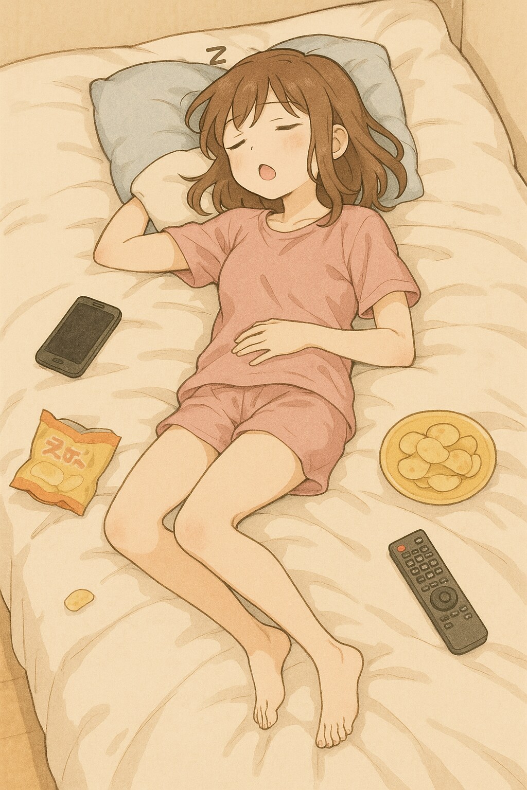 働きたくないので2度寝。