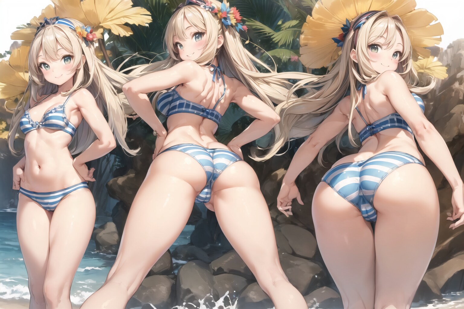 AI縞パン画像特集の作品 縞パン祭り！