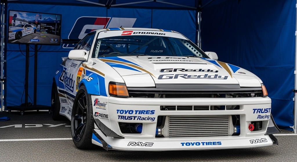 トーヨータイヤセリカのドリ車