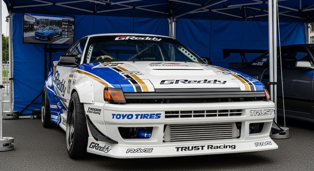 トーヨータイヤセリカのドリ車