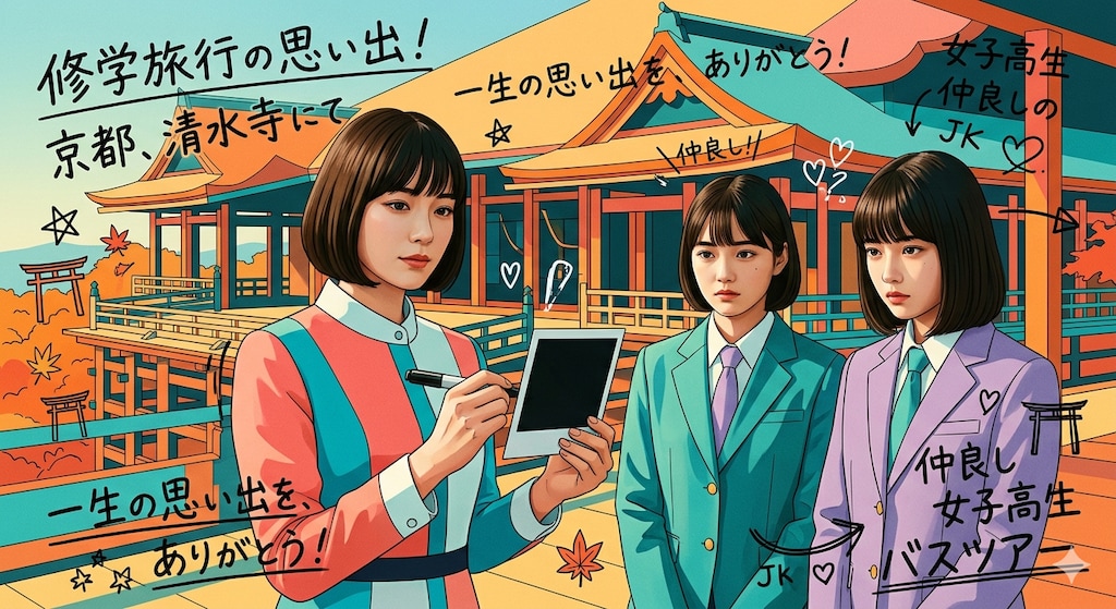 修学旅行記念写真