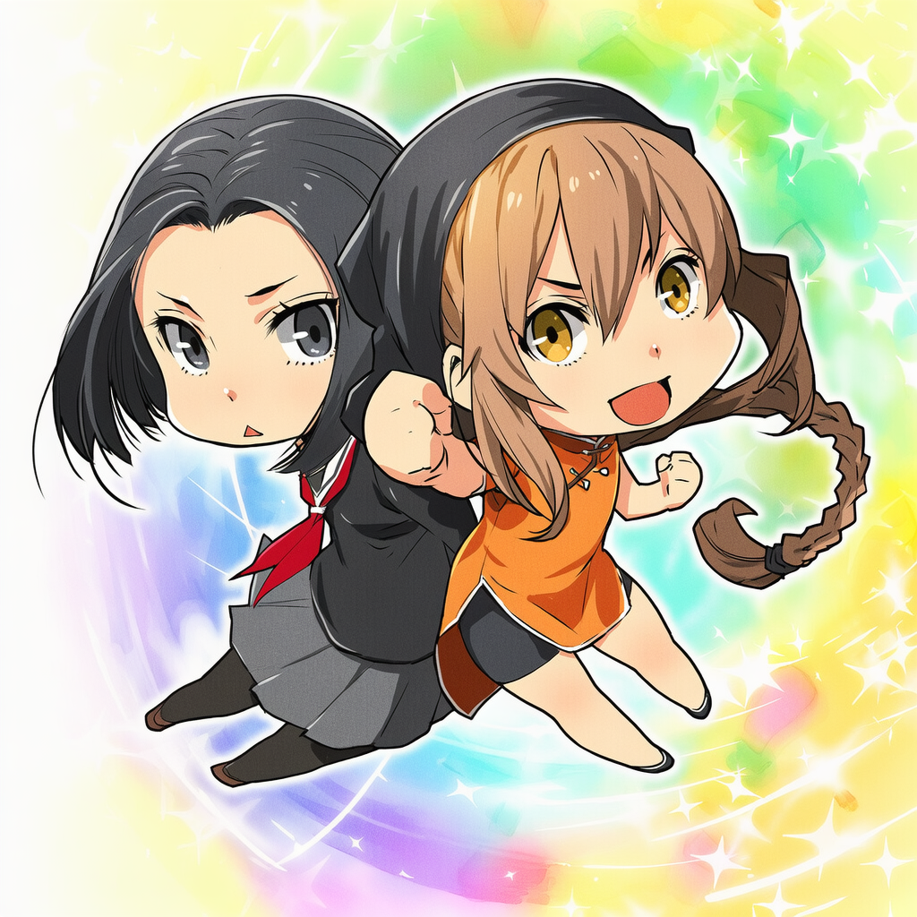 チビ師匠と後輩ちゃん