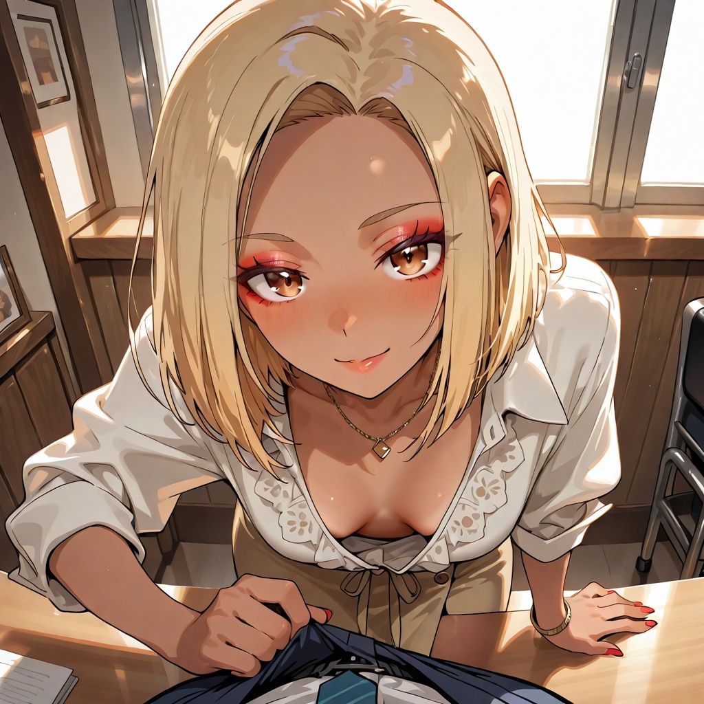 今、ウチの胸元見てたでしょ？