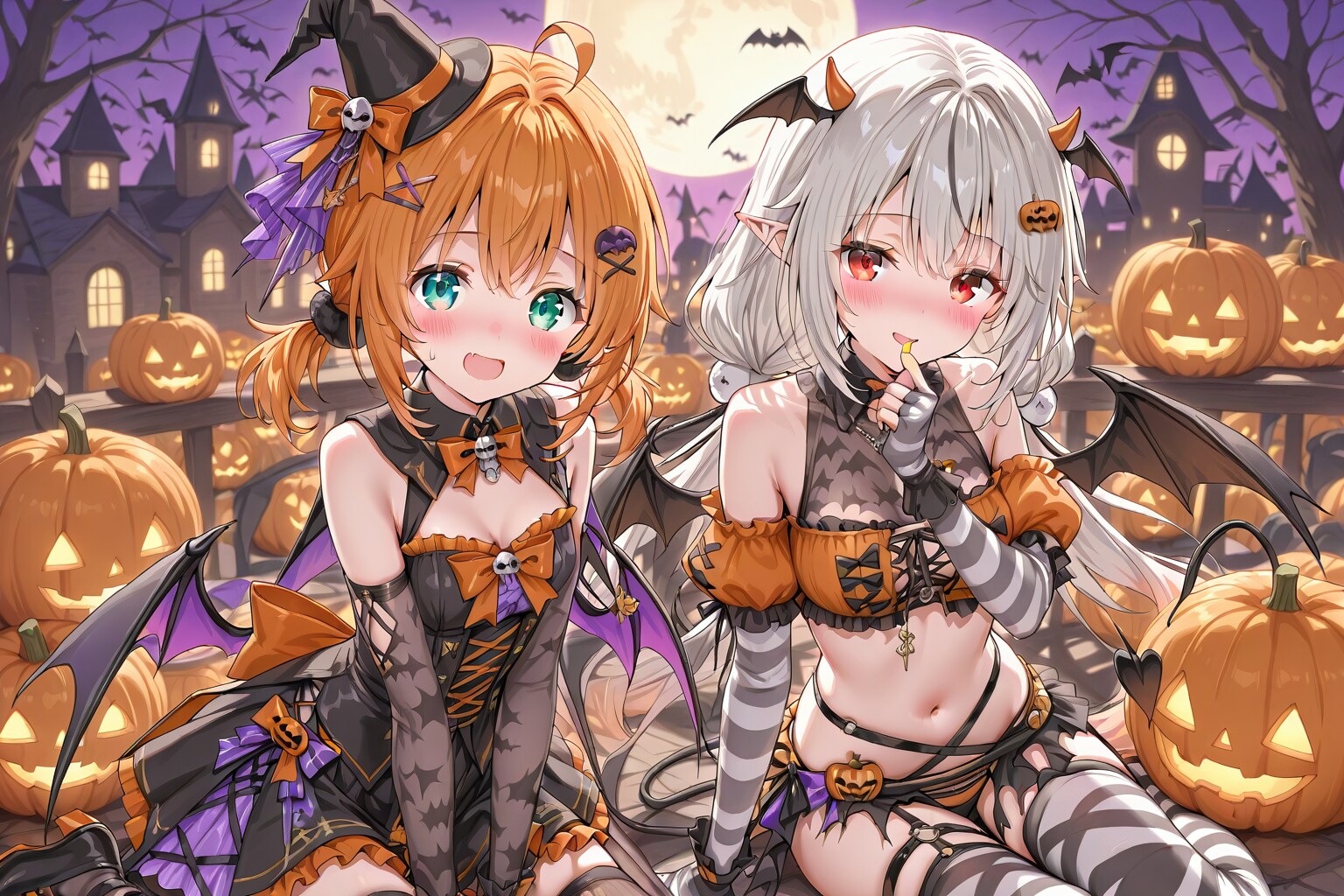 丸投げハロウィン | の人気AIイラスト・グラビア