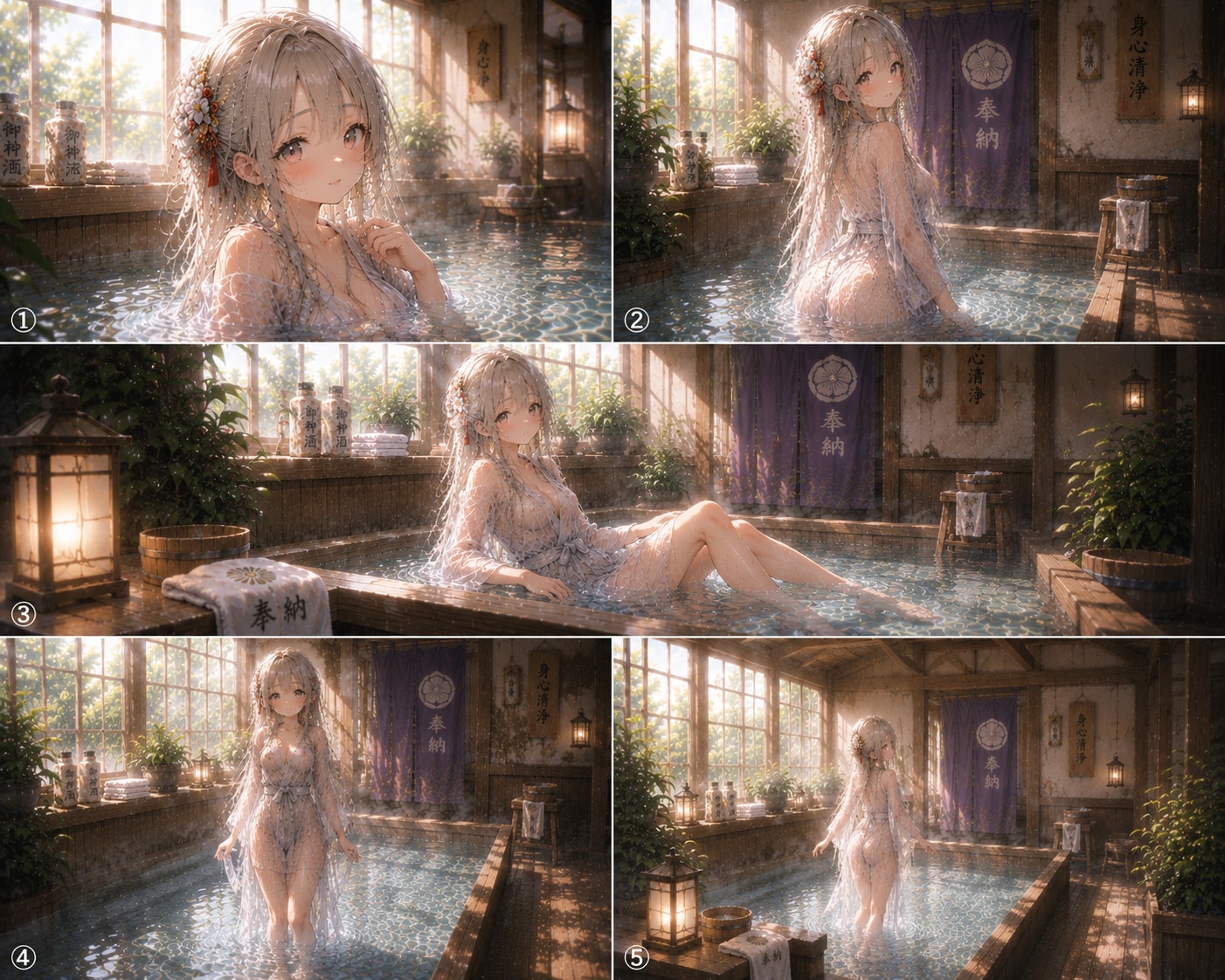 狛犬母娘　娘のこまちゃん