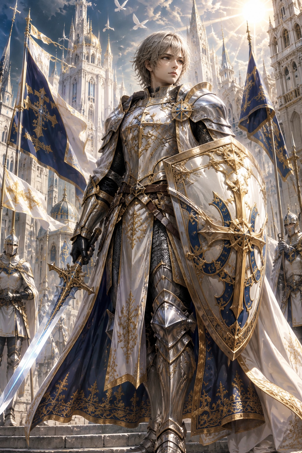 国聖の騎士 | の人気AIイラスト・グラビア