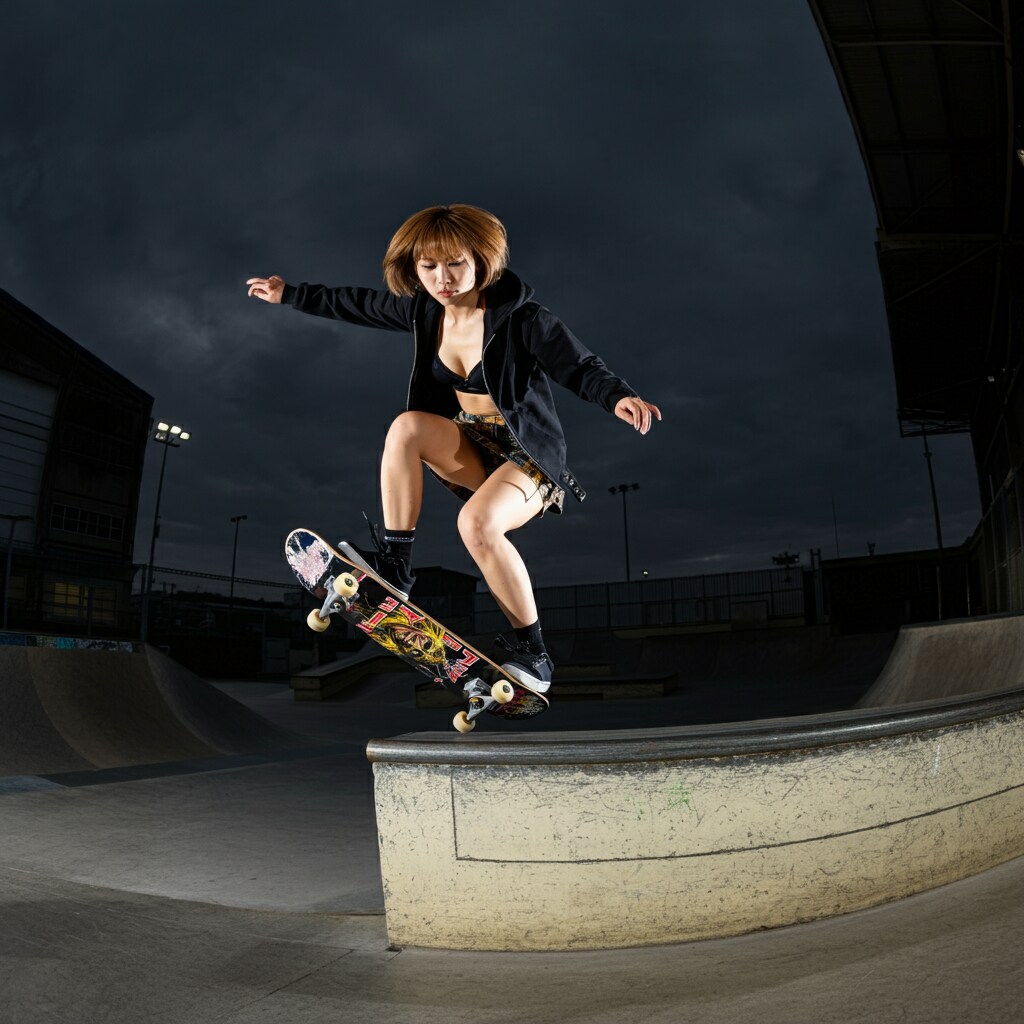 #メタラースケーター女子エアトリ