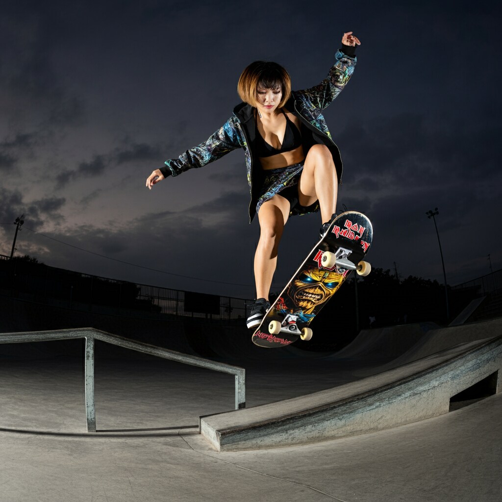 #メタラースケーター女子エアトリ