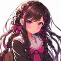 三つ編みのうちの子♥(4枚) 4枚目