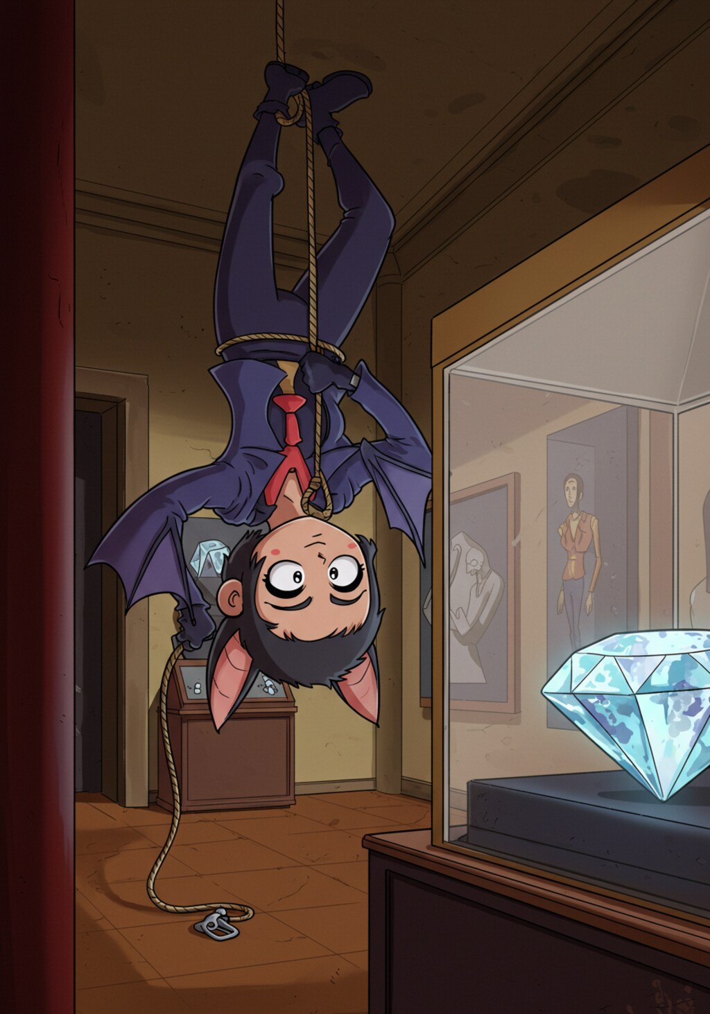 怪盗こうもり見参！