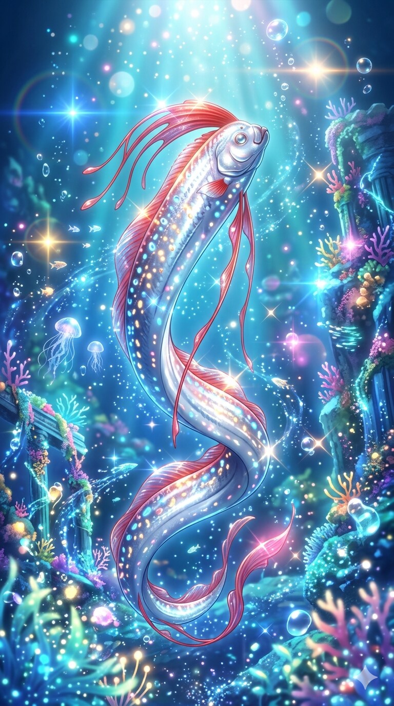 リュウグウノツカイ　深海魚