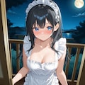 『セクシーメイド衣装』の葵さん 3枚目