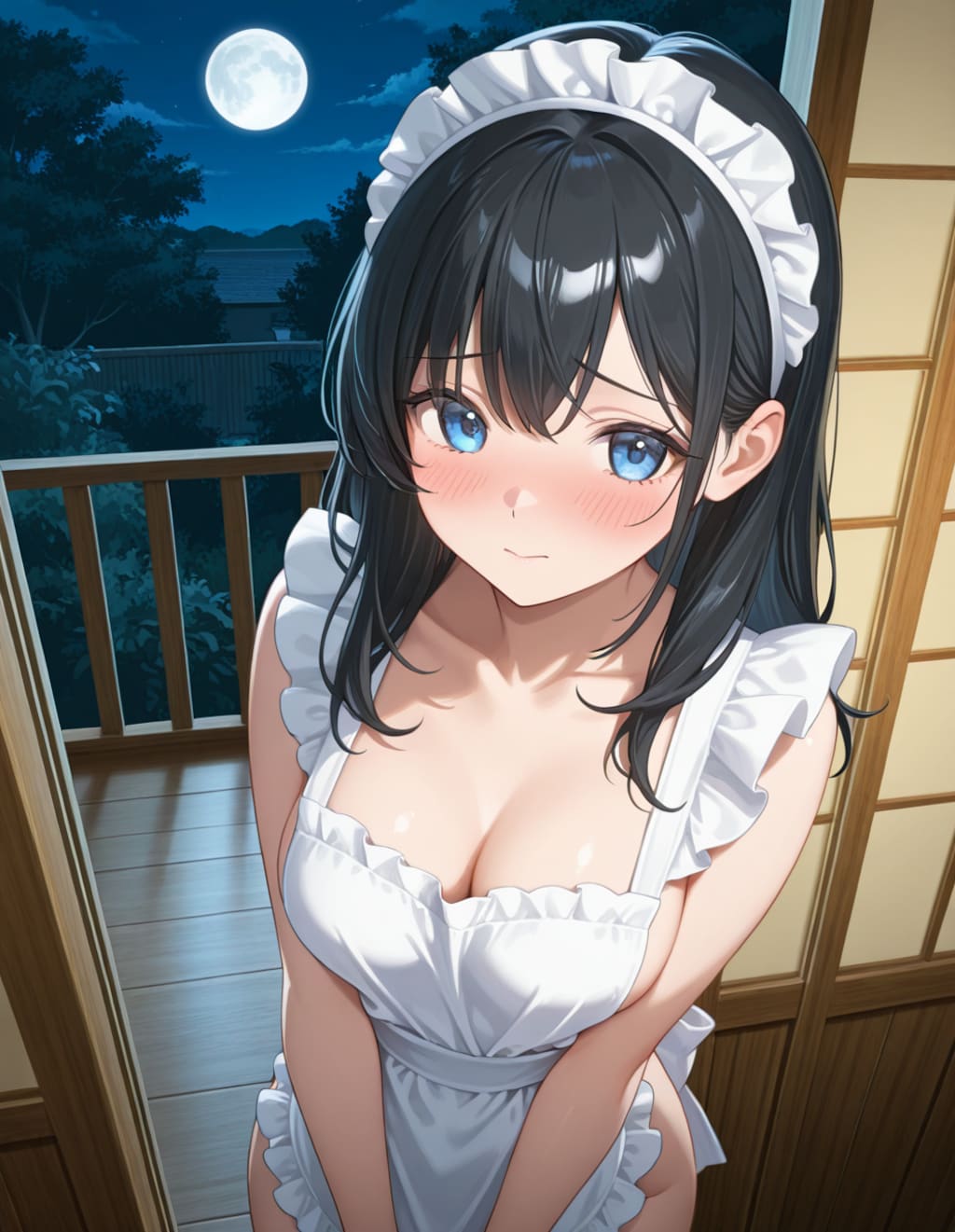 『セクシーメイド衣装』の葵さん