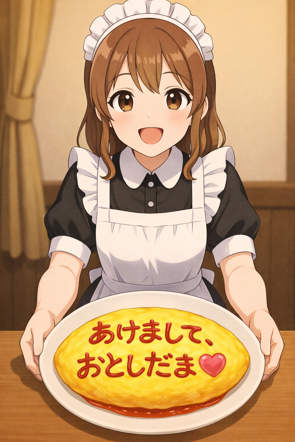 きょうのオムライス(01/01) | の人気AIイラスト・グラビア