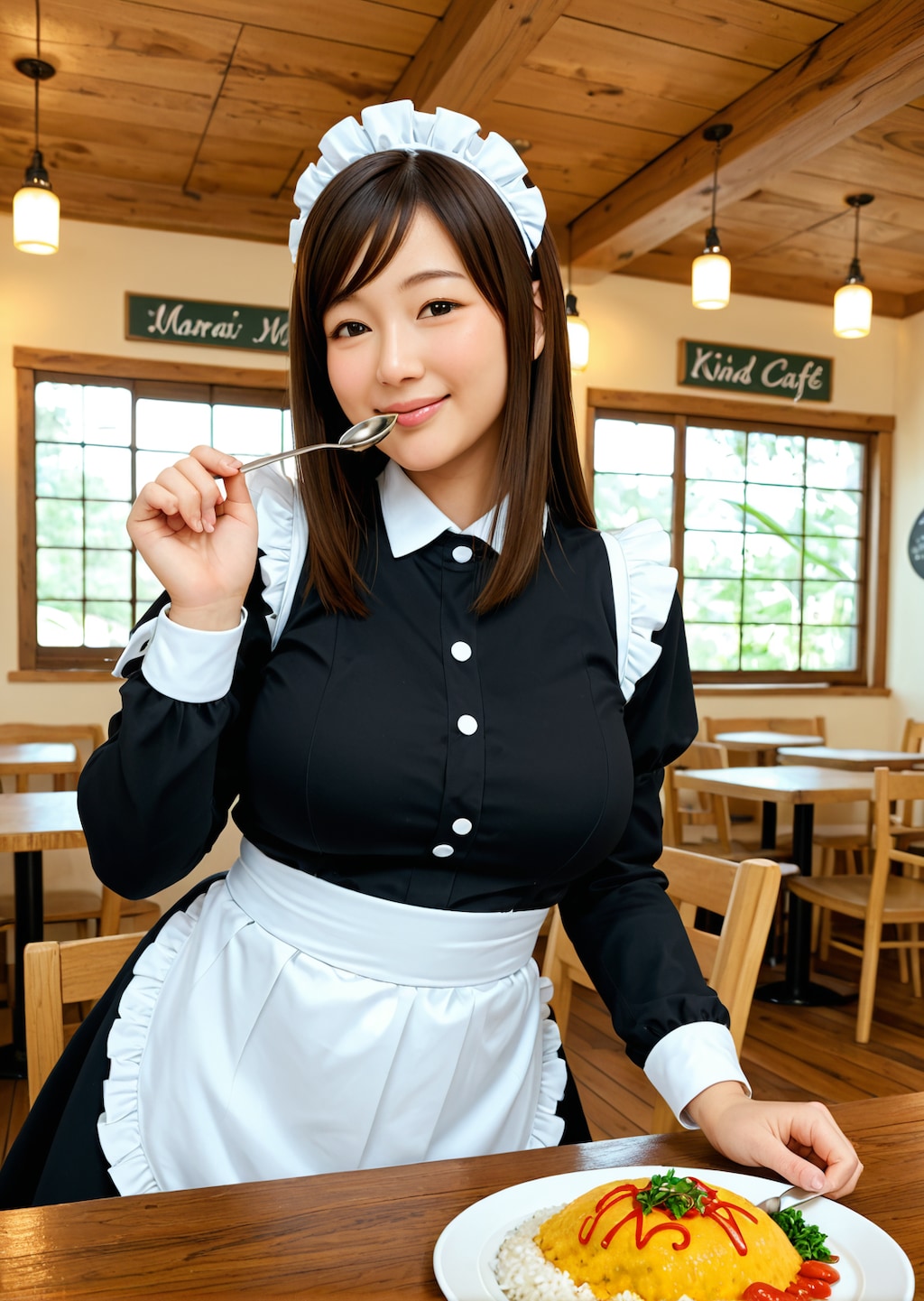愛情たっぷり♡オムライス
