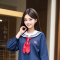 114　伝統的セーラー服に挑む 3枚目