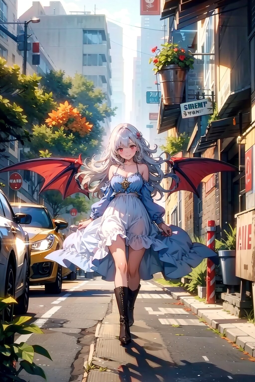 ミニスカートと剣