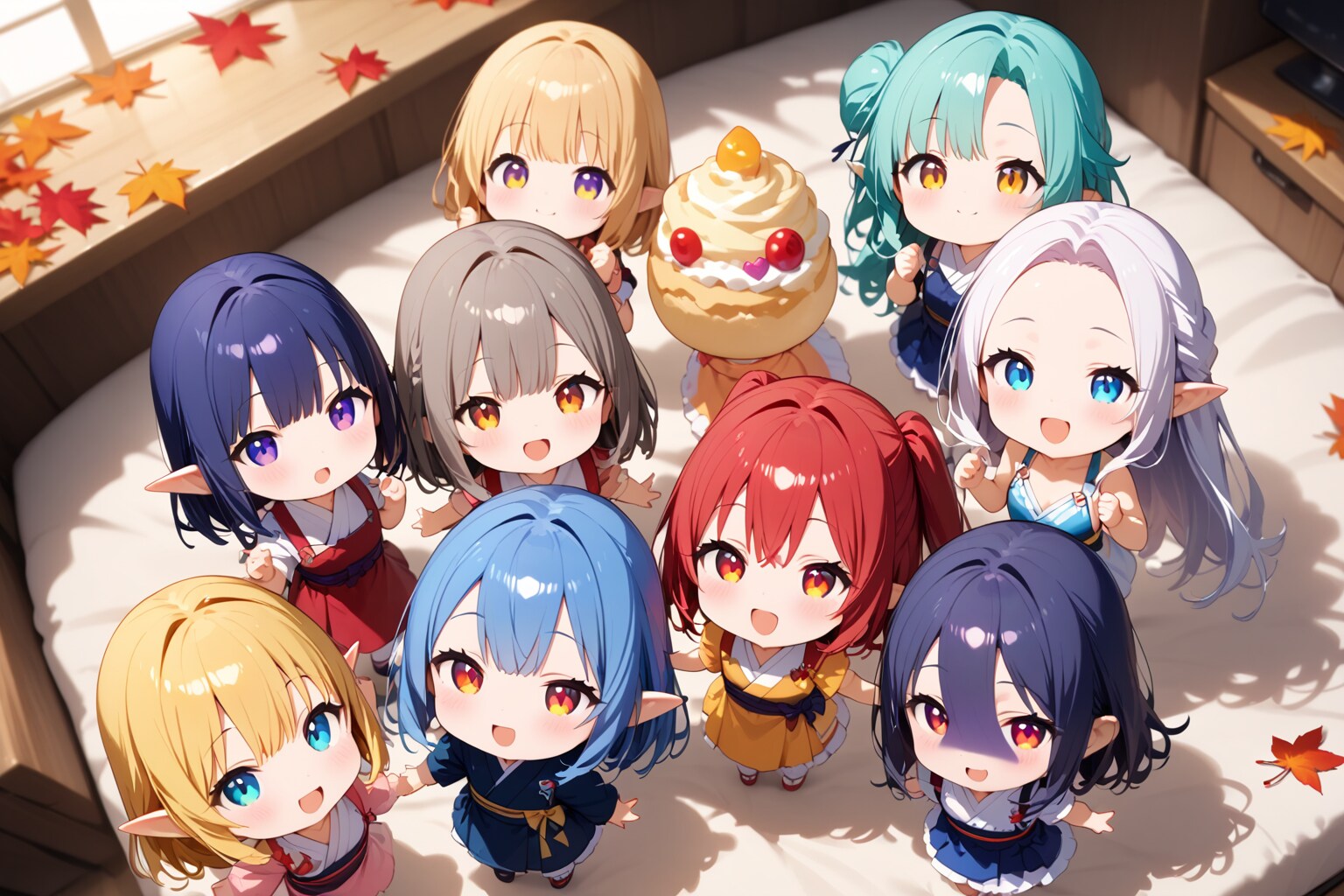 アニメっぽくなってる。