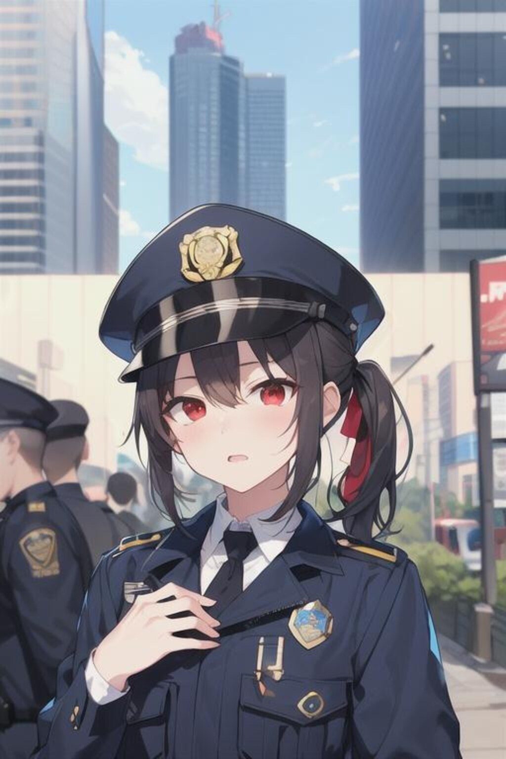 とりあえず、ツンデレ警官を貼っておく (幼馴染みのツンデレ警官ツグミ)