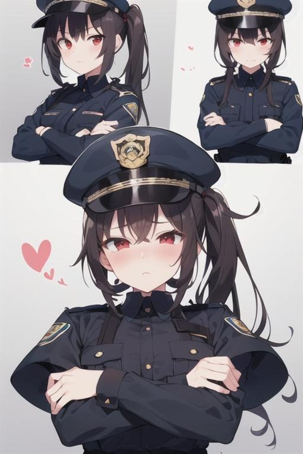 とりあえず、ツンデレ警官を貼っておく (幼馴染みのツンデレ警官ツグミ)