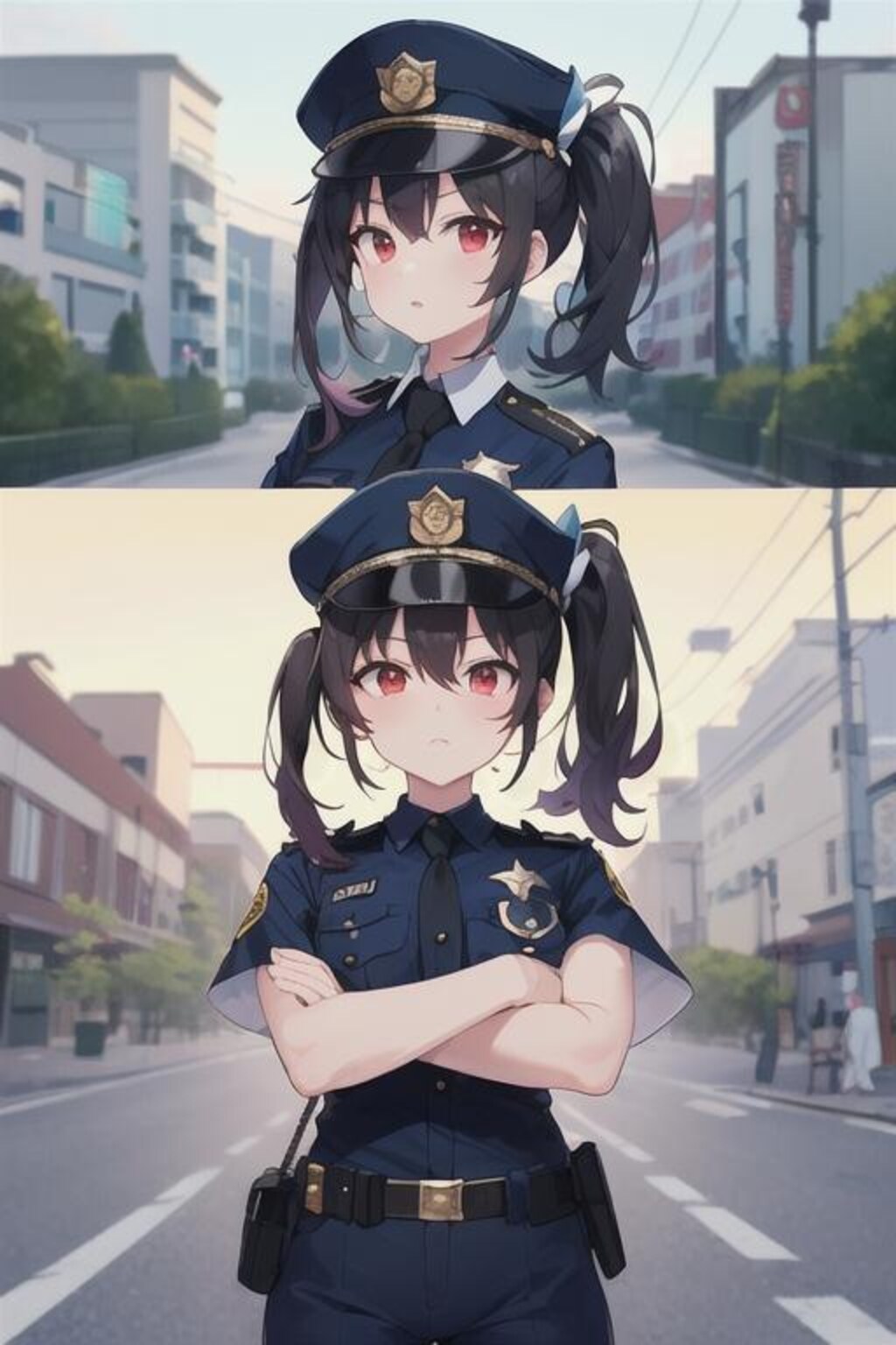 とりあえず、ツンデレ警官を貼っておく (幼馴染みのツンデレ警官ツグミ)