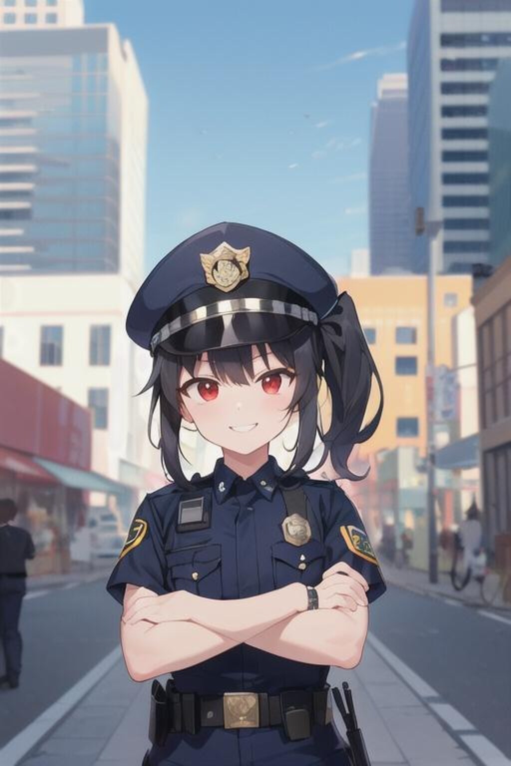 とりあえず、ツンデレ警官を貼っておく (幼馴染みのツンデレ警官ツグミ)