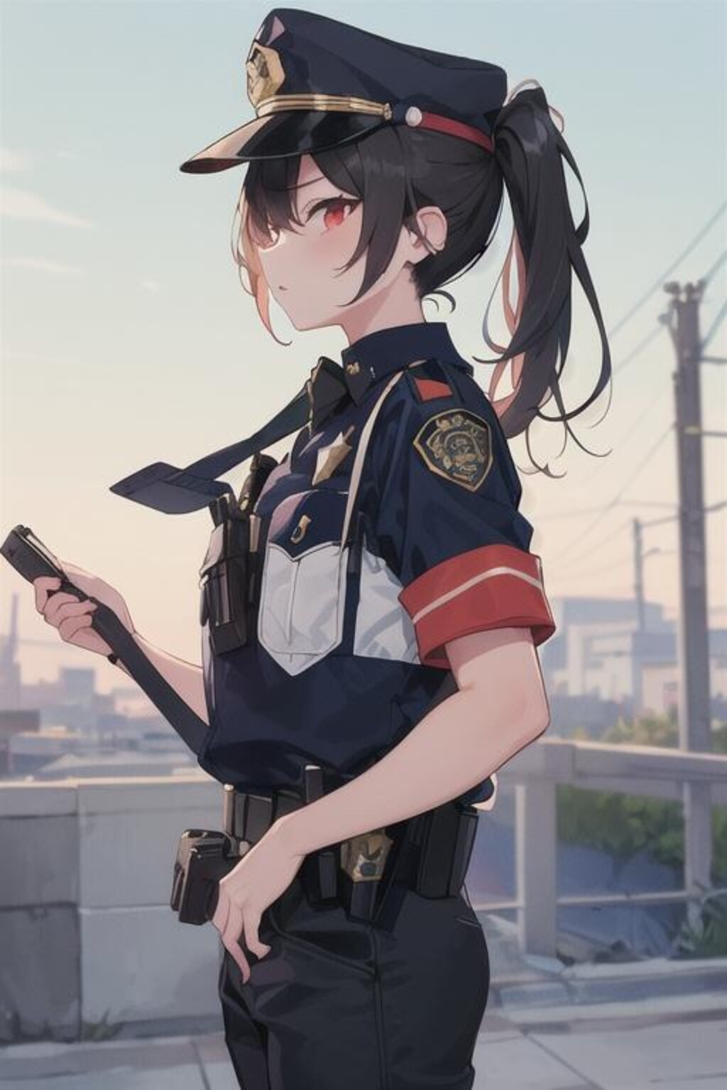 とりあえず、ツンデレ警官を貼っておく (幼馴染みのツンデレ警官ツグミ)