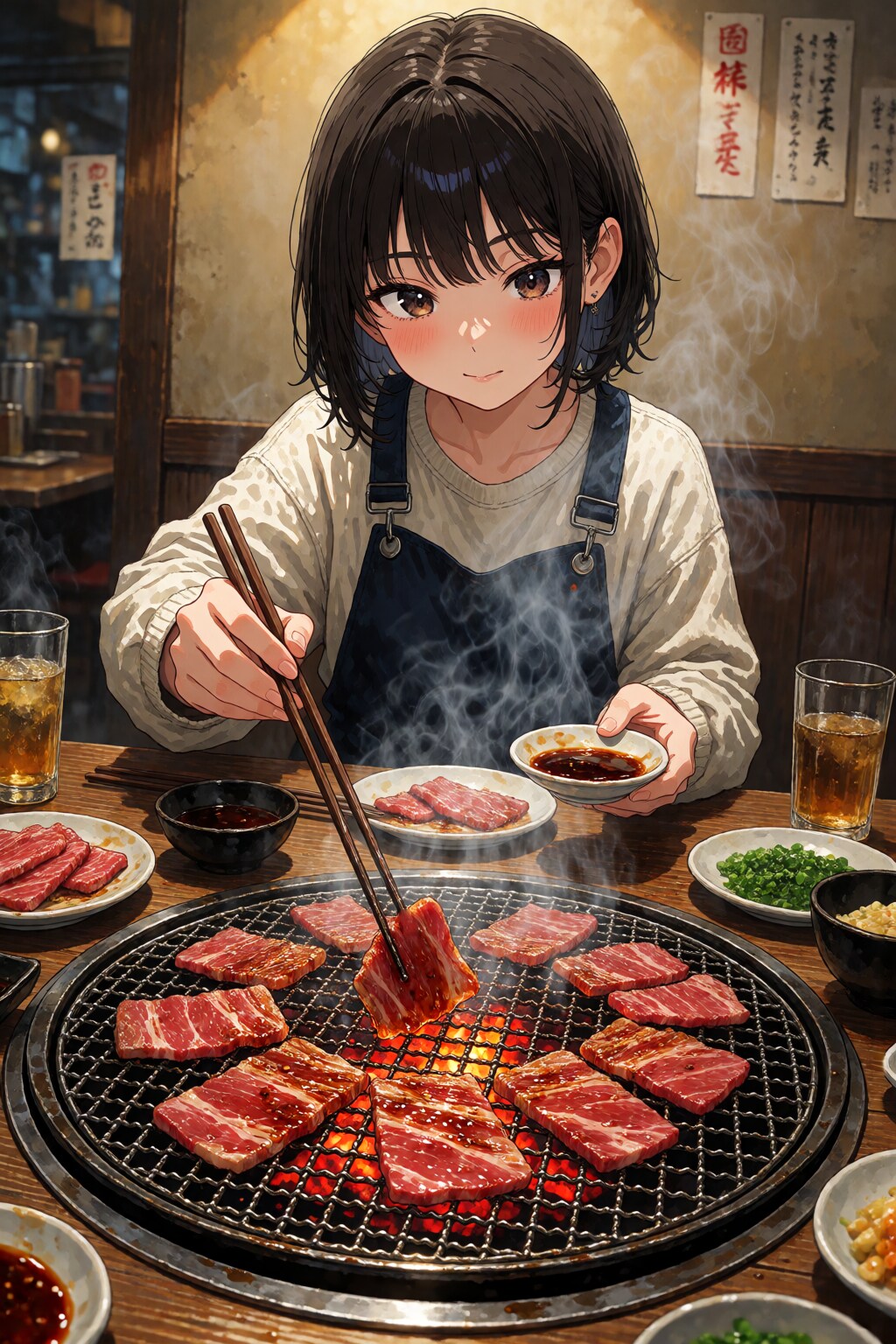 やっぱり焼き肉ｗ | の人気AIイラスト・グラビア